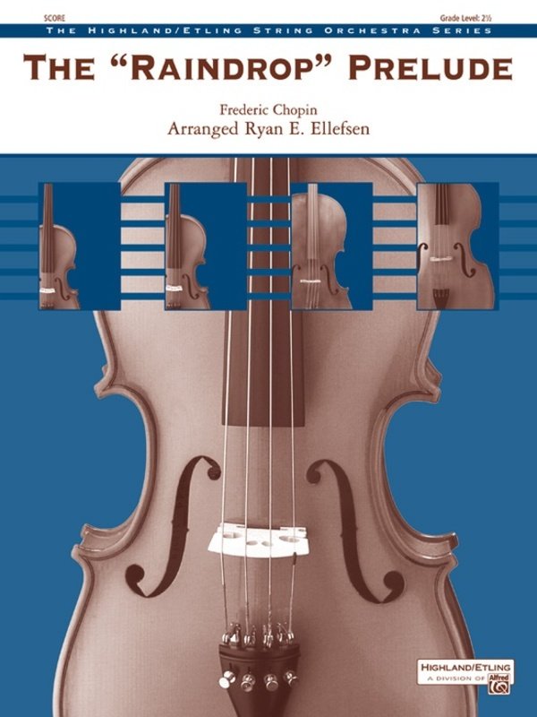 The Raindrop Prelude for String Orchestra So2.5 Full Score