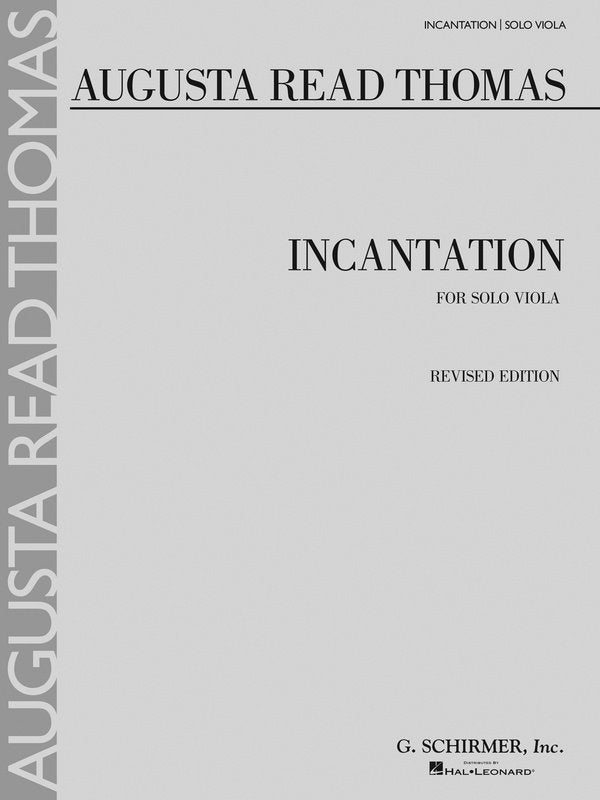 Thomas - Incantation for Solo Viola