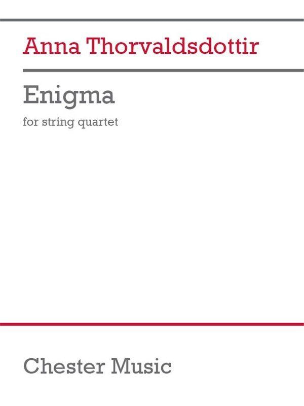 Thorvaldsdottir - Enigma for String Quartet