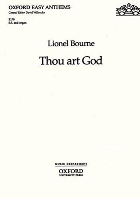 Thou Art God Satb/Org