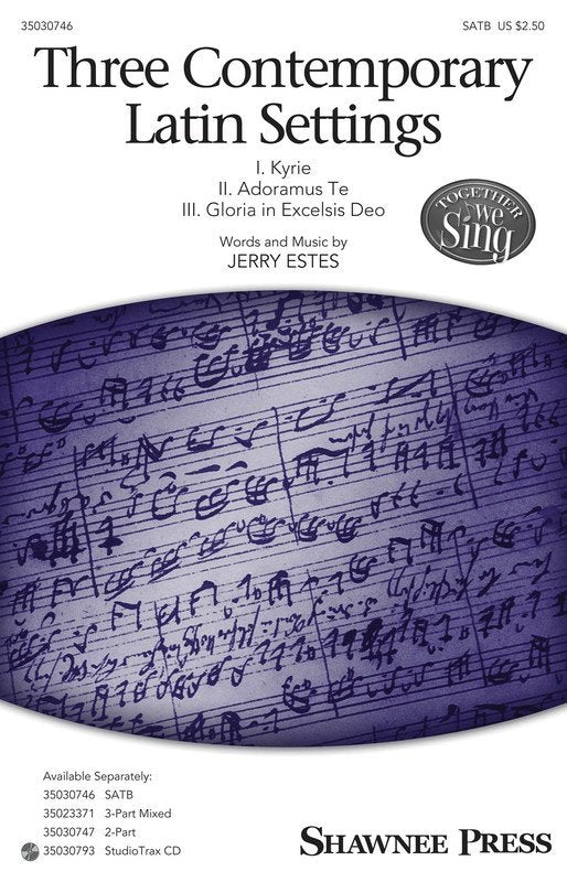 Three Contemporary Latin Settings Pt Mixed