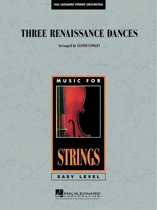 Three Renaissance Dances 2-3