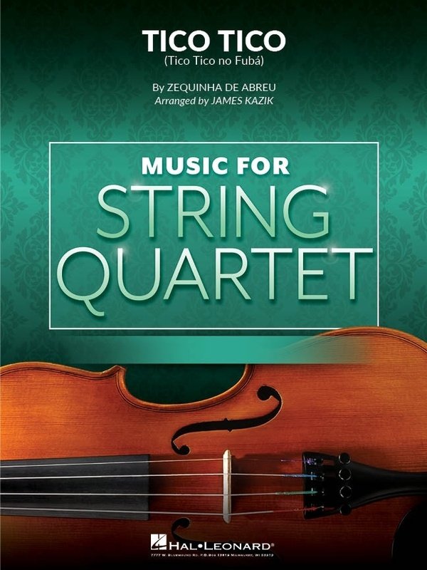 Tico Tico for String Quartet Lev3-4 Sc/Pts