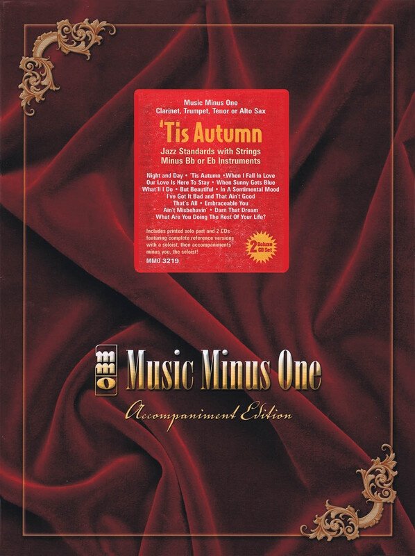 Tis Autumn Jazz Standards W Strings Clarinet Bk/Cd