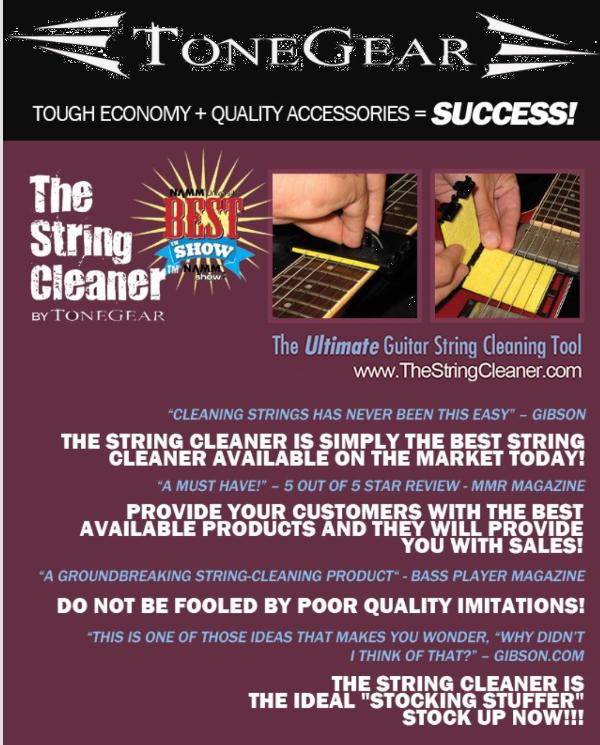 ToneGear Tone Gear String Cleaner Guitar