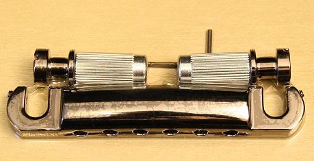 TonePros Tailpiece Metric Cosmo Black (Black Chrome)