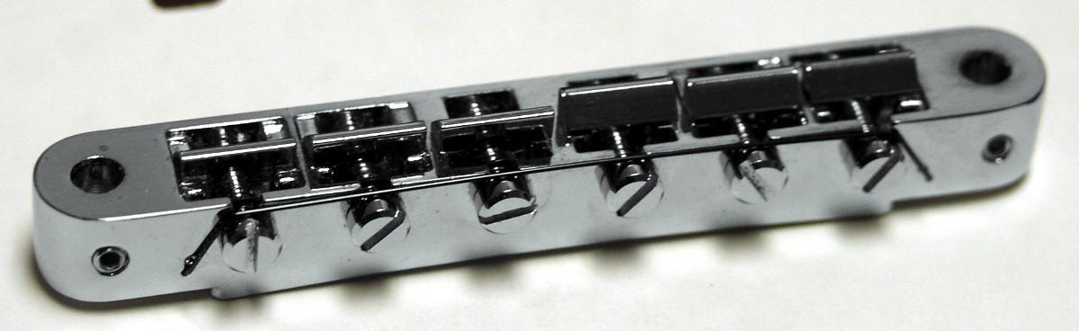TonePros Tone Pros Replacement Abr-1 Tuneomatic Bridge Antique Silver
