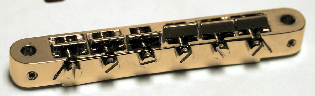 TonePros Tone Pros Replacement Abr-1 Tuneomatic Bridge Antique Silver
