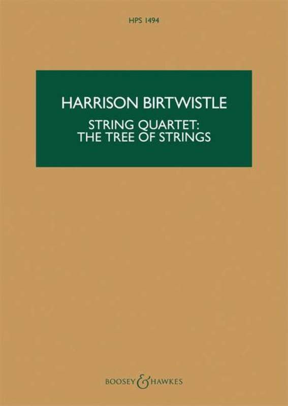 Tree of Strings String Quartet Study Score