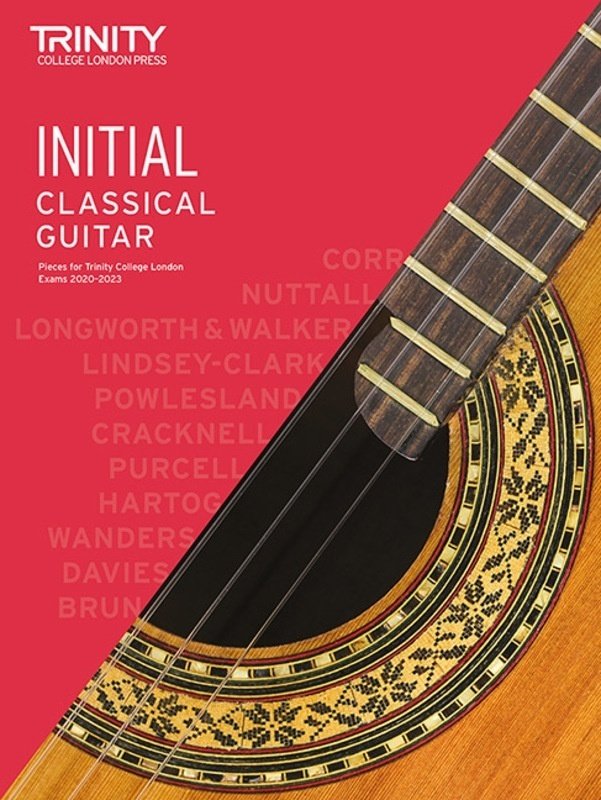 Trinity Classical Guitar Pieces 2020-23 Initial