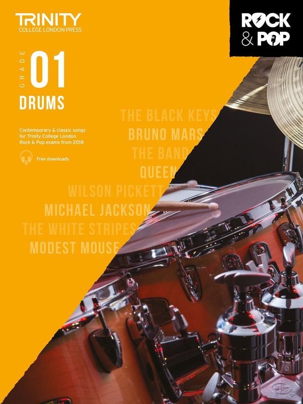 Trinity Rock & Pop Drums Gr 1 2018