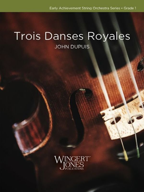 Trois Danses Royales So1 Sc/Pts