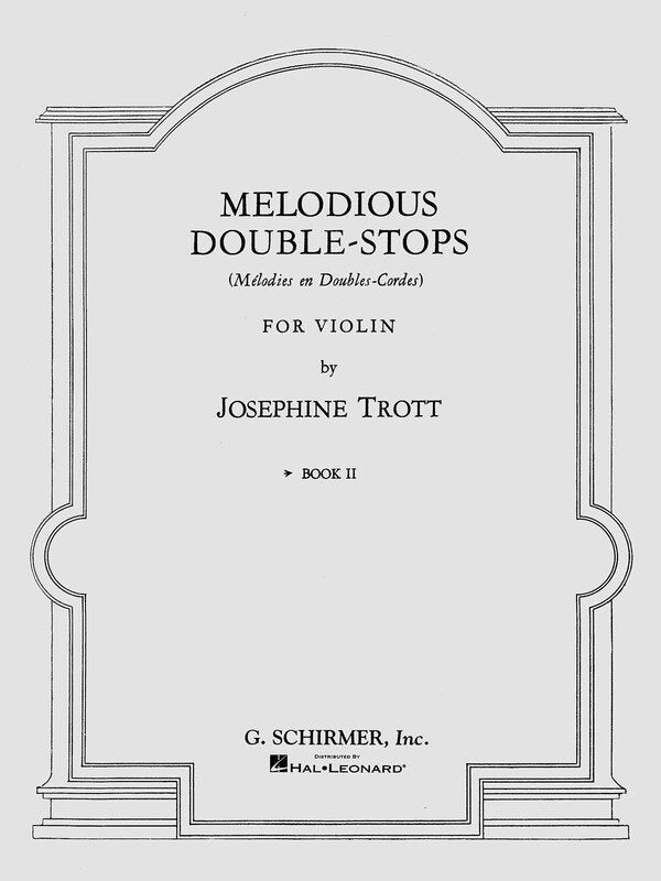 Trott - Melodious Double Stops Book 2 Violin
