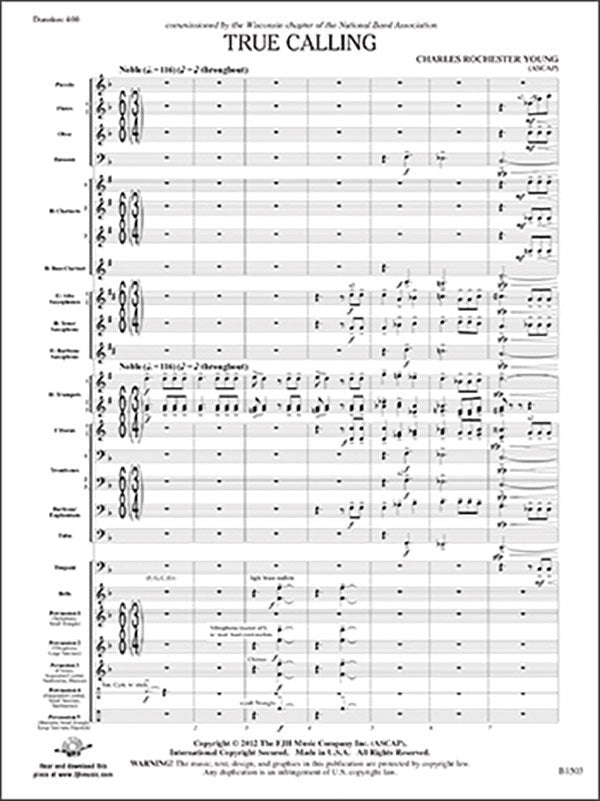 True Calling Cb5 Full Score