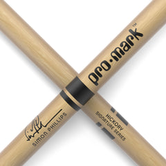 ProMark Simon Phillips 707 Hickory Drumstick, Wood Tip