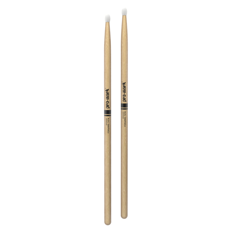 ProMark Classic Forward 747B Hickory Drumstick, Oval Nylon Tip