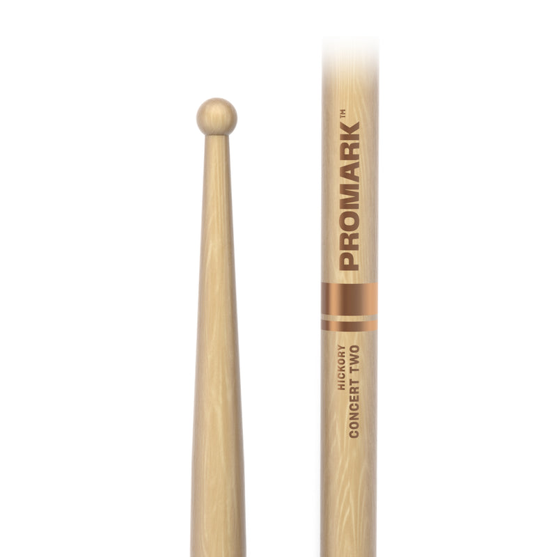 ProMark Concert Two Hickory Drumstick, Wood Tip