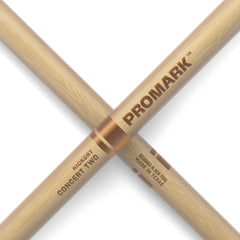 ProMark Concert Two Hickory Drumstick, Wood Tip