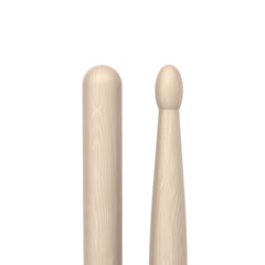 ProMark Classic Forward 2B Raw Hickory Drumstick, Oval Wood Tip