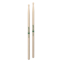 ProMark Classic Forward 5B Raw Hickory Drumstick, Oval Wood Tip