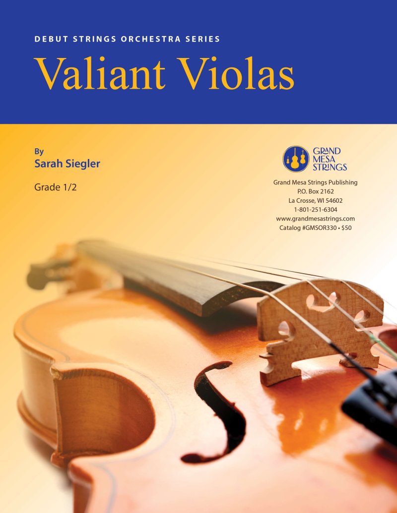 Valiant Violas for String Orchestra So0.5 Sc/Pts