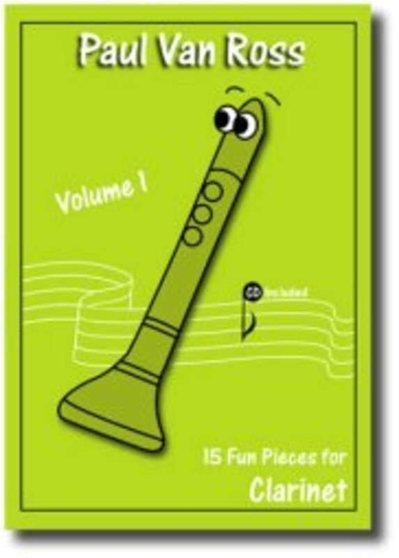 Van Ross - 15 Fun Pieces for Clarinet Vol 1 Bk/Cd