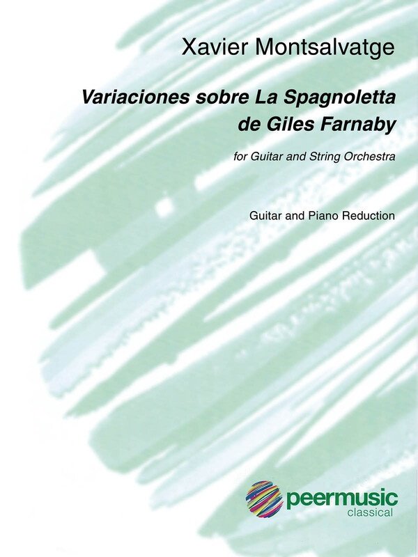 Variaciones Sobre La Spagnoletta De Giles Farnaby Guitar
