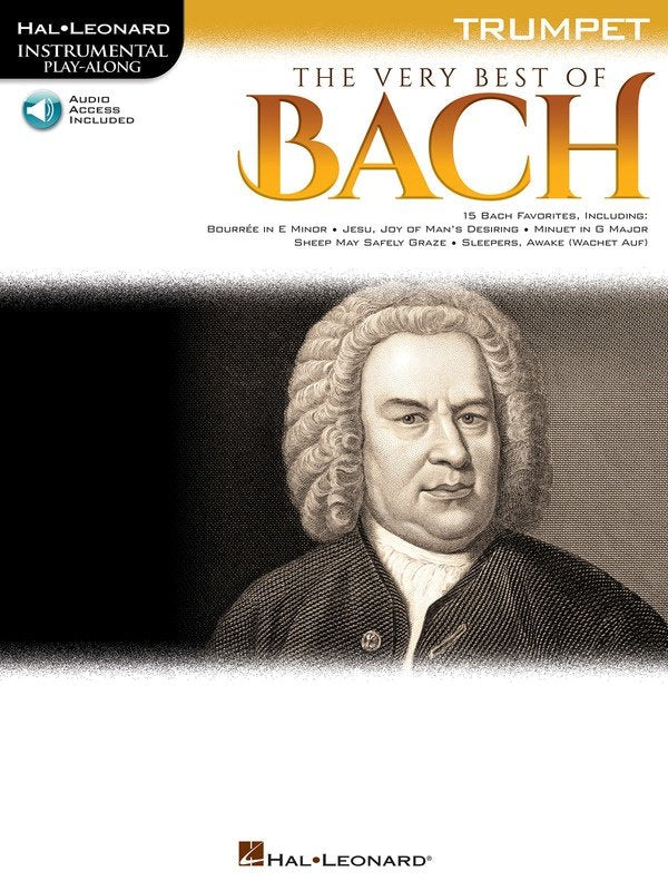 Very Best of Bach for Trumpet Bk/Ola