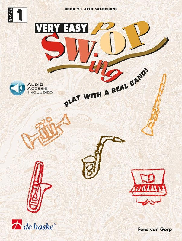 Very Easy Swop (Swing Pop) Book 2 Alto Sax Bk/Ola
