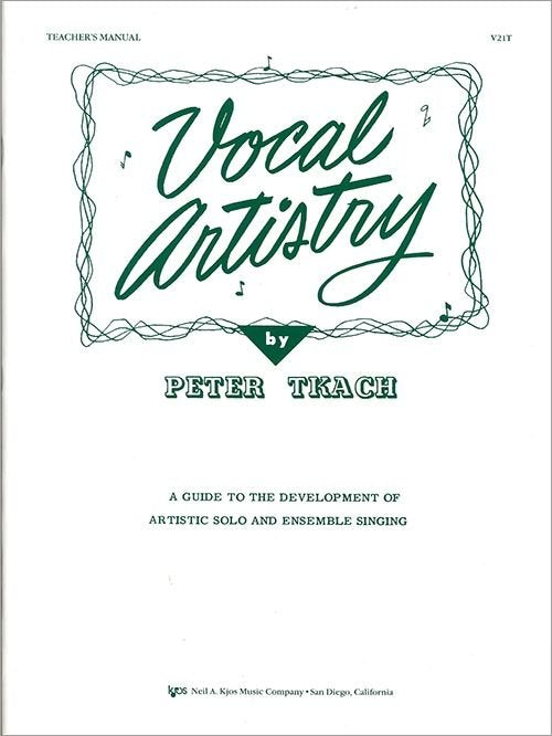 Vocal Artistry Teachers Manual