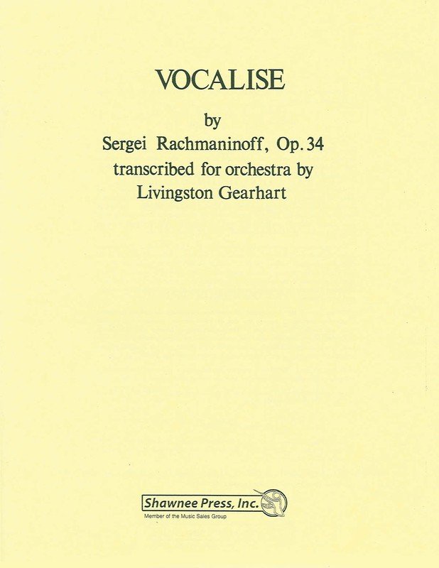 Vocalise Orch 55333