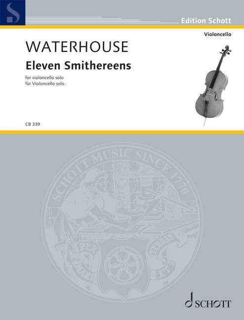 Waterhouse - Eleven Smithereens for Cello Solo