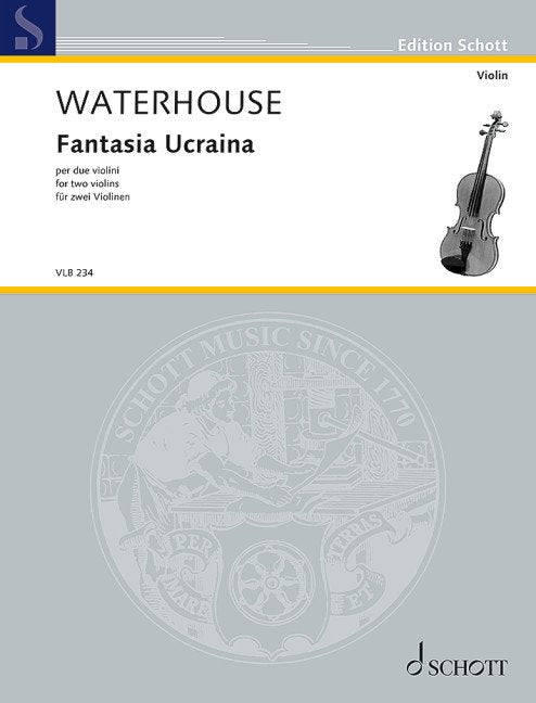Waterhouse - Fantasia Ucraina for 2 Violins