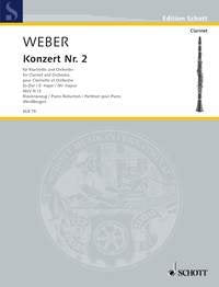 Weber - Concerto No 2 E Flat Major Clarinet/Piano