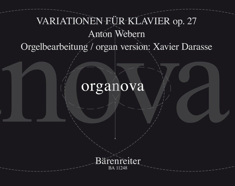 Webern - Variationen for Piano Op 27 Organ Version