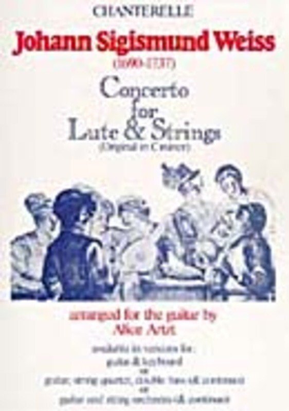 Weiss - Concerto for Lute & Strings Sc/Pts