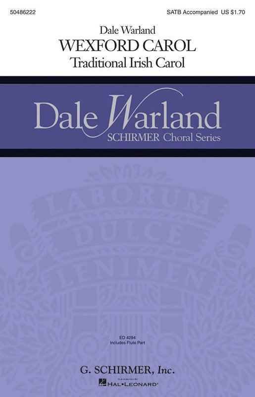 Wexford Carol SATB