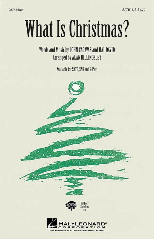 What Is Christmas SATB