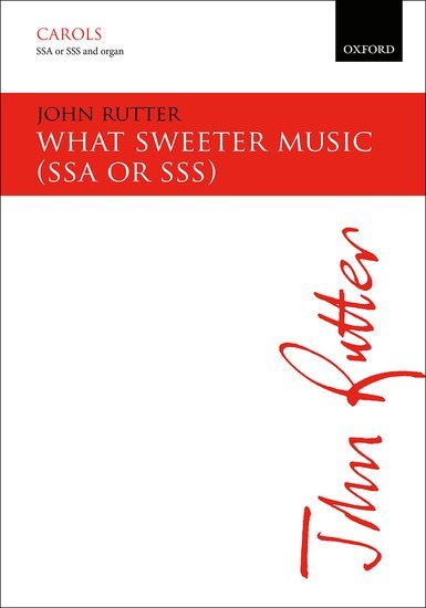 What Sweeter Music SSA or Sss