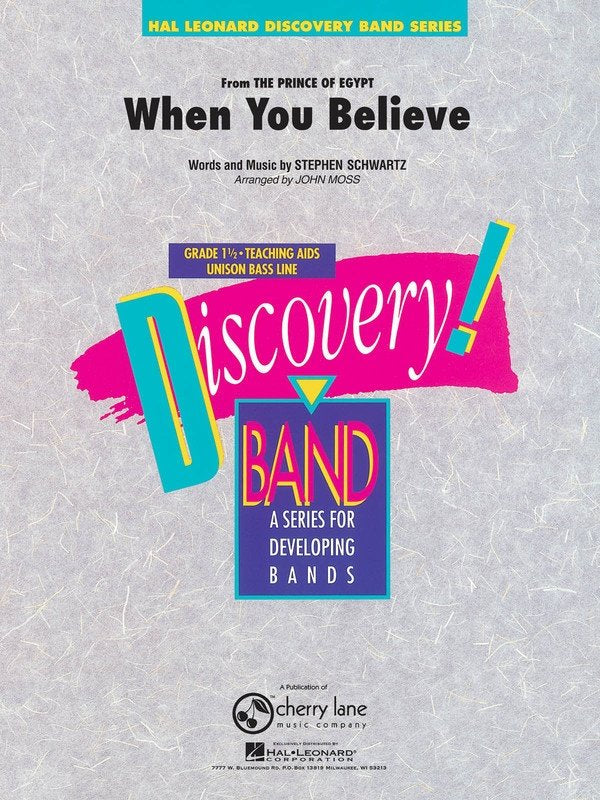 When You Believe Cb1 Disc1 (Pod)