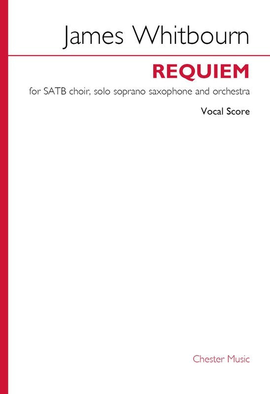Whitbourn - Requiem SATB Vocal Score