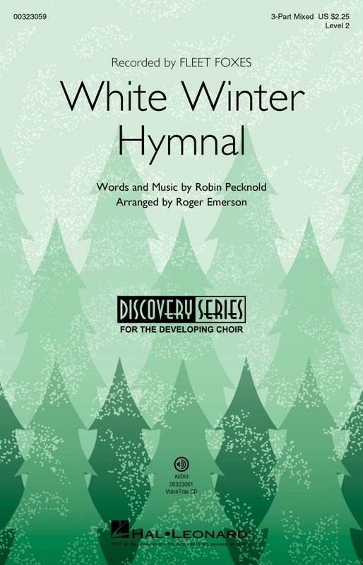 White Winter Hymnal 3 Part Mixed