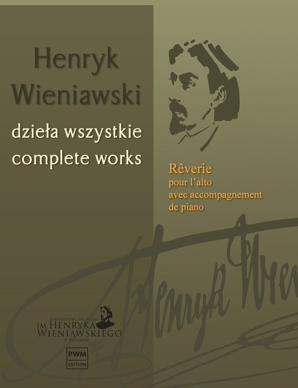 Wieniawski - Complete Works Reverie for Viola/Piano