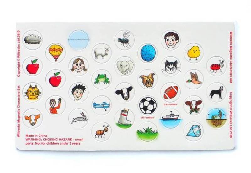 Wilbecks Round Character Magnets
