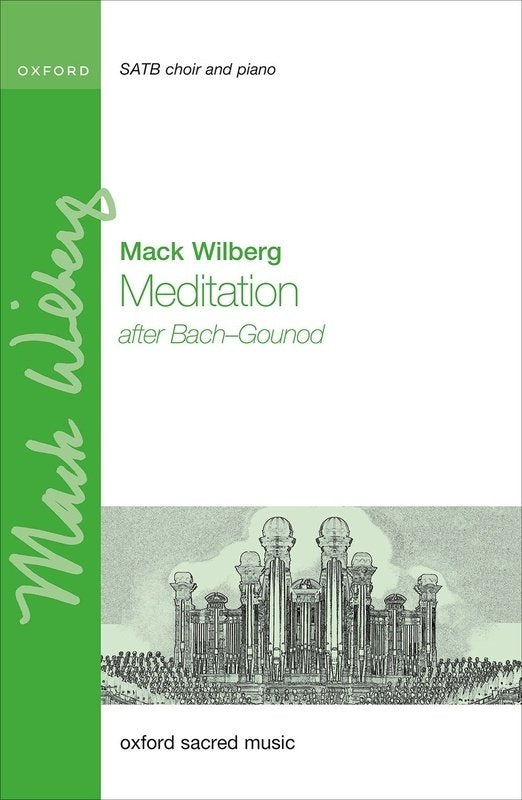 Wilberg - Meditation (After Bach-Gounod) Satb/Piano