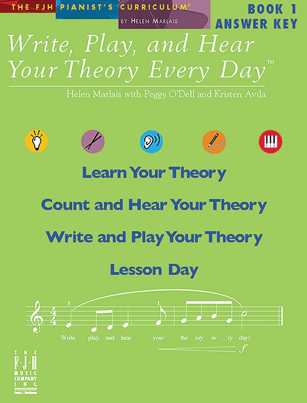 Write Play and Hear Your Theory Book 1 Answer Key