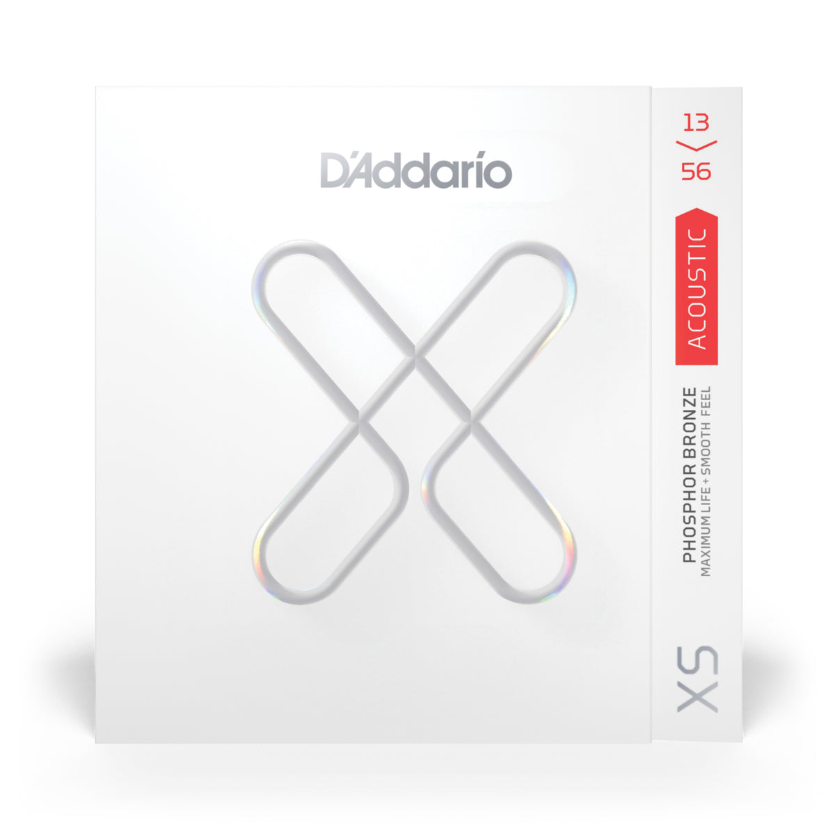 D'Addario 13-56 Medium, XS Phosphor Bronze Coated Acoustic Guitar Strings