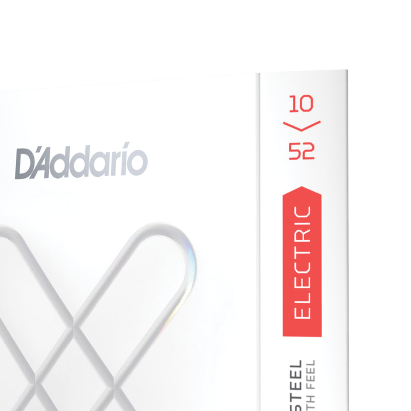 D'Addario XSE1052 Nickel Wound Electric Guitar Strings, Light Top/Hvy Btm, 10-52