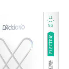 D'Addario XSE1156, XS Nickel Plated Steel, Med Top/X-Hvy Btm, 11-56