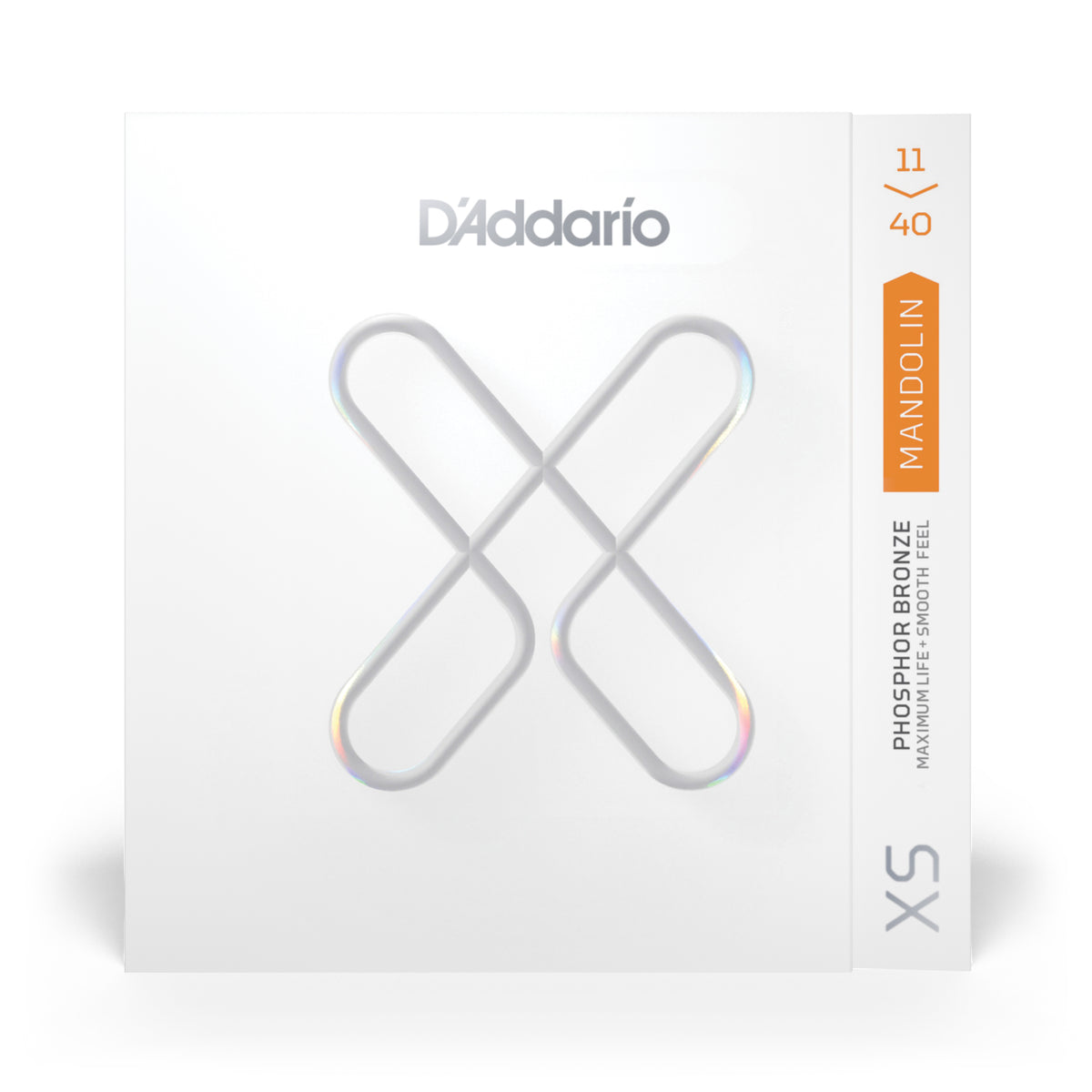 D'Addario XSM1140 Mandolin Phosphor Bronze,  Medium, 11-40
